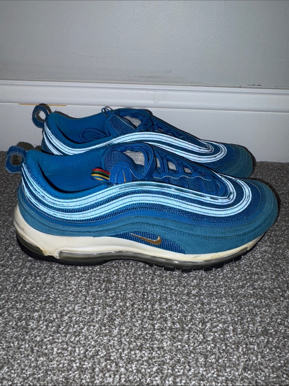 Nike Air Max 97 “Olympic Rings” blue and white
